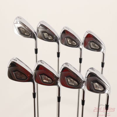Titleist T400 Iron Set 5-PW AW GW Mitsubishi Fubuki MV-Series 55 Graphite Regular Right Handed +1/2"