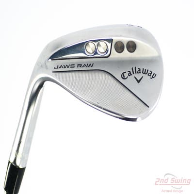 Callaway Jaws Raw Full Toe Chrome Wedge Lob LW 60° 10 Deg Bounce J Grind Dynamic Gold Spinner TI 115 Steel Wedge Flex Left Handed 35.0in