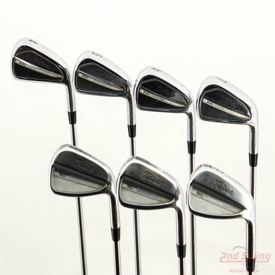 Titleist 2023 T150/T200 Combo Iron Set 4-PW Project X LZ 6.0 Steel Stiff Right Handed +1/4"