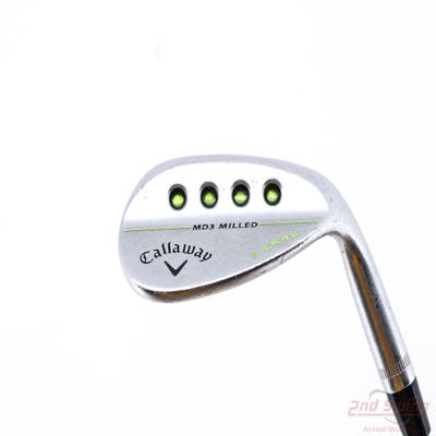 Callaway MD3 Milled Chrome S-Grind Wedge Lob LW 60° 9 Deg Bounce S Grind True Temper Dynamic Gold Steel Wedge Flex Right Handed 35.0in