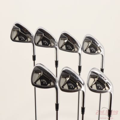Callaway Apex 21 Iron Set 5-PW AW Project X LZ 105 6.0 Steel Stiff Right Handed +3/4"