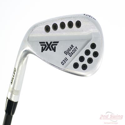 PXG 0311 Sugar Daddy Milled Chrome Wedge Gap GW 50° 10 Deg Bounce Mitsubishi MMT 70 Graphite Regular Left Handed 35.75in