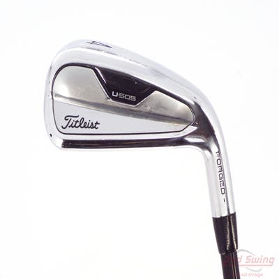 Titleist U-505 Utility Iron 4 Utility Project X HZRDUS Smoke Black RDX 80 Graphite Stiff Right Handed 38.5in