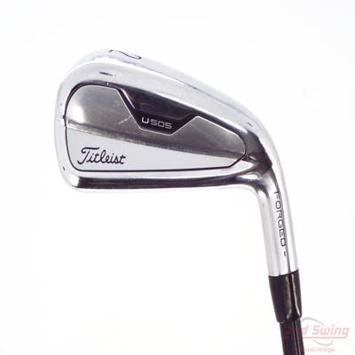 Titleist U-505 Utility Iron 2 Utility Project X HZRDUS Smoke Black RDX 80 Graphite Stiff Right Handed 39.5in