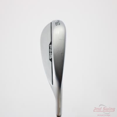 Ping s159 Chrome Wedge Lob LW 58° 8 Deg Bounce B Grind True Temper Elevate MPH 95 Steel Regular Right Handed Blue Dot 36.25in