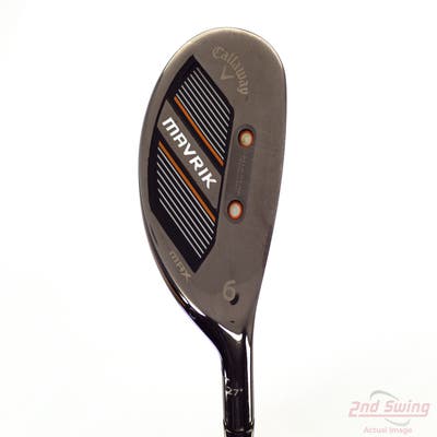 Callaway Mavrik Max Hybrid 6 Hybrid 27° UST Mamiya Helium Black 5 Graphite Ladies Right Handed 38.0in