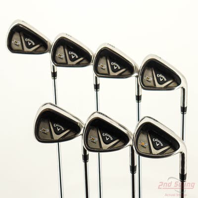 Callaway X2 Hot Iron Set 4-PW True Temper Speed Step 85 Steel Stiff Right Handed STD