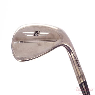 Titleist Vokey SM9 Brushed Steel Wedge Sand SW 56° 10 Deg Bounce S Grind Titleist Vokey BV Steel Wedge Flex Right Handed 35.25in