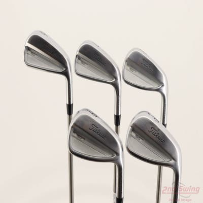 Titleist 2023 T150 Iron Set 6-PW Aerotech SteelFiber i80cw Graphite Regular Right Handed +1/4"