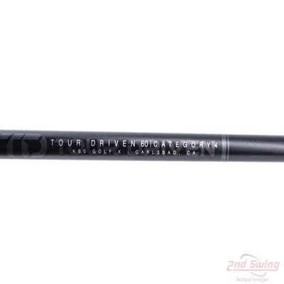 Used W/ Callaway RH Adapter KBS Tour Driven Black Limited Edition 60 Driver Shaft X-Stiff 44.25in