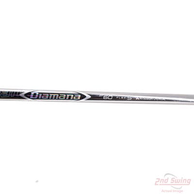 Used W/ Ping RH Adapter Mitsubishi Rayon Diamana ZF-Series 60 Fairway Shaft Stiff 42.25in