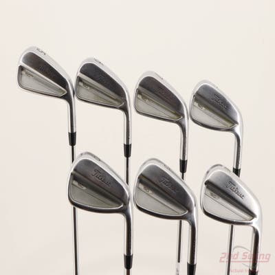 Titleist 2023 T150 Iron Set 5-PW AW Dynamic Gold Tour Issue X100 Steel X-Stiff Right Handed +3/4"