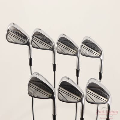 Cobra 2023 KING Tour Iron Set 4-PW FST KBS Tour $-Taper Steel X-Stiff Right Handed STD