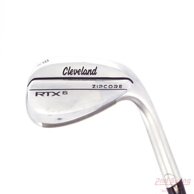 Cleveland RTX 6 ZipCore Tour Satin Wedge Lob LW 58° 6 Deg Bounce Project X Rifle 6.5 Steel X-Stiff Right Handed 35.25in