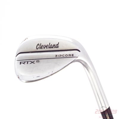 Cleveland RTX 6 ZipCore Tour Satin Wedge Sand SW 56° 10 Deg Bounce Mid Dynamic Gold Spinner TI Steel Wedge Flex Right Handed 35.5in