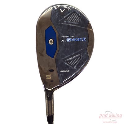 Callaway Paradym Ai Smoke Max D Fairway Wood 5 Wood 5W 18° Project X Cypher 2.0 50 Graphite Regular Left Handed 42.75in