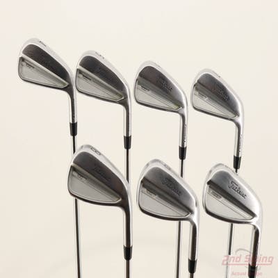 Titleist 2023 T100 Iron Set 4-PW Project X LZ 6.0 Steel Stiff Right Handed +1/4"