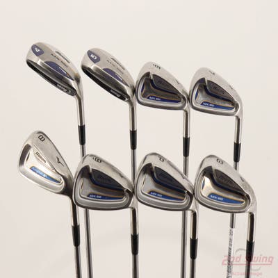 Mizuno MX 100 Iron Set 4-PW AW Mizuno Exsar IS4 Graphite Regular Right Handed +1/4"