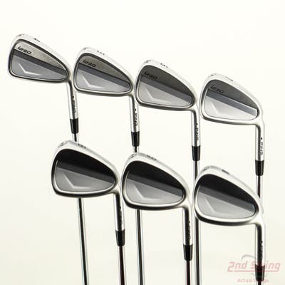 Ping i230 Iron Set 4-PW True Temper Dynamic Gold 105 Steel Stiff Right Handed Black Dot +1/2"