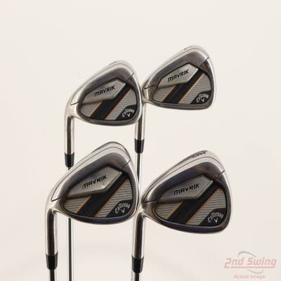 Callaway Mavrik Iron Set 7-PW True Temper Elevate 95 VSS Steel Regular Left Handed +1/4"