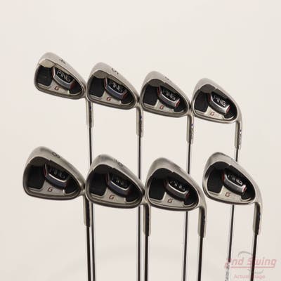 Ping G20 Iron Set 4-PW GW Ping CFS Steel X-Stiff Right Handed Blue Dot STD
