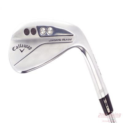 Callaway Jaws Raw Full Toe Chrome Wedge Lob LW 58° 10 Deg Bounce J Grind Dynamic Gold Spinner TI Steel Wedge Flex Right Handed 36.25in