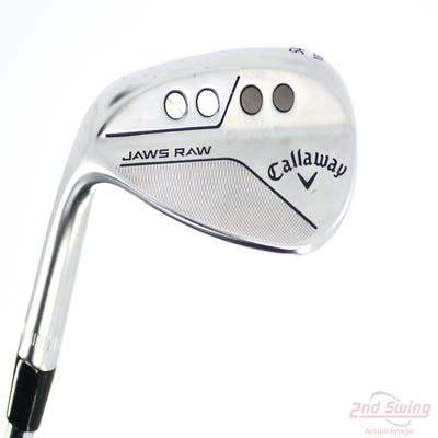 Callaway Jaws Raw Chrome Wedge Sand SW 54° 10 Deg Bounce S Grind Dynamic Gold Spinner TI 115 Graphite Wedge Flex Left Handed 35.25in