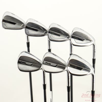 Ping G700 Iron Set 6-PW GW SW Ping TFC 80i Graphite Senior Right Handed Blue Dot STD