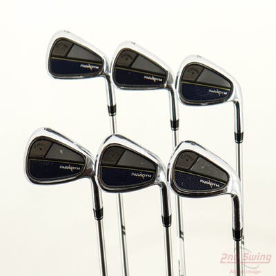 Callaway Paradym Iron Set 6-PW GW Aldila Ascent PL 50 Graphite Senior Right Handed +1/4"