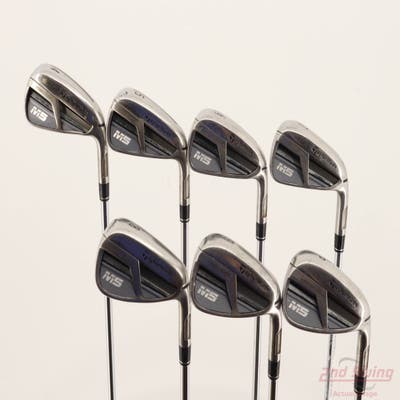 TaylorMade M5 Iron Set 4-PW True Temper XP 100 Steel Stiff Right Handed +3/4"