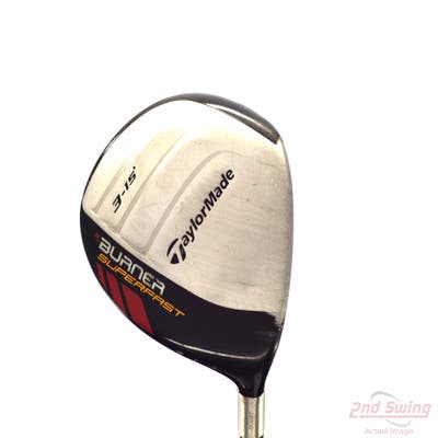TaylorMade Burner Superfast Fairway Wood 3 Wood 3W 15° TM Matrix Ozik Xcon 4.8 Graphite Regular Right Handed 43.5in