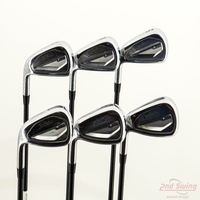 Titleist 2023 T350 Iron Set 5-PW Mitsubishi Tensei Red AM2 Graphite Regular Left Handed -1/4"