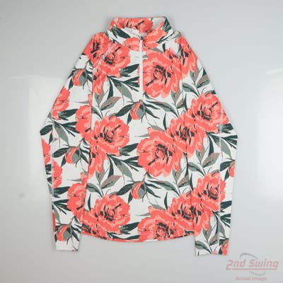 New Womens Puma 1/4 Zip Pullover Medium M Multi MSRP $70