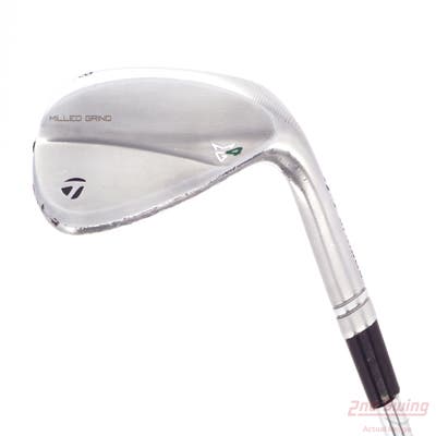 TaylorMade Milled Grind 4 Chrome Wedge Lob LW 58° 11 Deg Bounce SB Dynamic Gold Tour Issue 115 Steel Wedge Flex Right Handed 35.0in