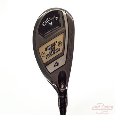 Callaway Great Big Bertha 23 Hybrid 4 Hybrid 20° UST Helium Nanocore IP 60 Graphite Senior Right Handed 39.5in