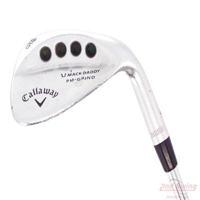 Callaway Mack Daddy PM Grind Wedge Sand SW 56° 13 Deg Bounce FST KBS Tour-V Wedge Steel Wedge Flex Right Handed 35.25in