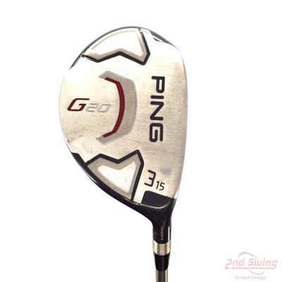 Ping G20 Fairway Wood 3 Wood 3W 15° Ping TFC 169F Graphite Regular Right Handed 43.0in