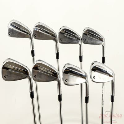 TaylorMade 2025 P790 Iron Set 4-PW AW FST KBS Tour C-Taper 120 Steel Stiff Right Handed +1/2"