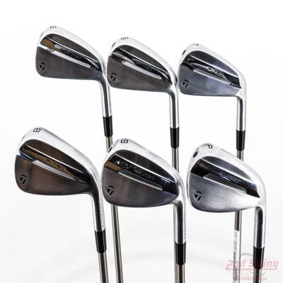 TaylorMade 2025 P790 Iron Set 5-PW Aerotech SteelFiber fc90cw Graphite Regular Right Handed -1/4"