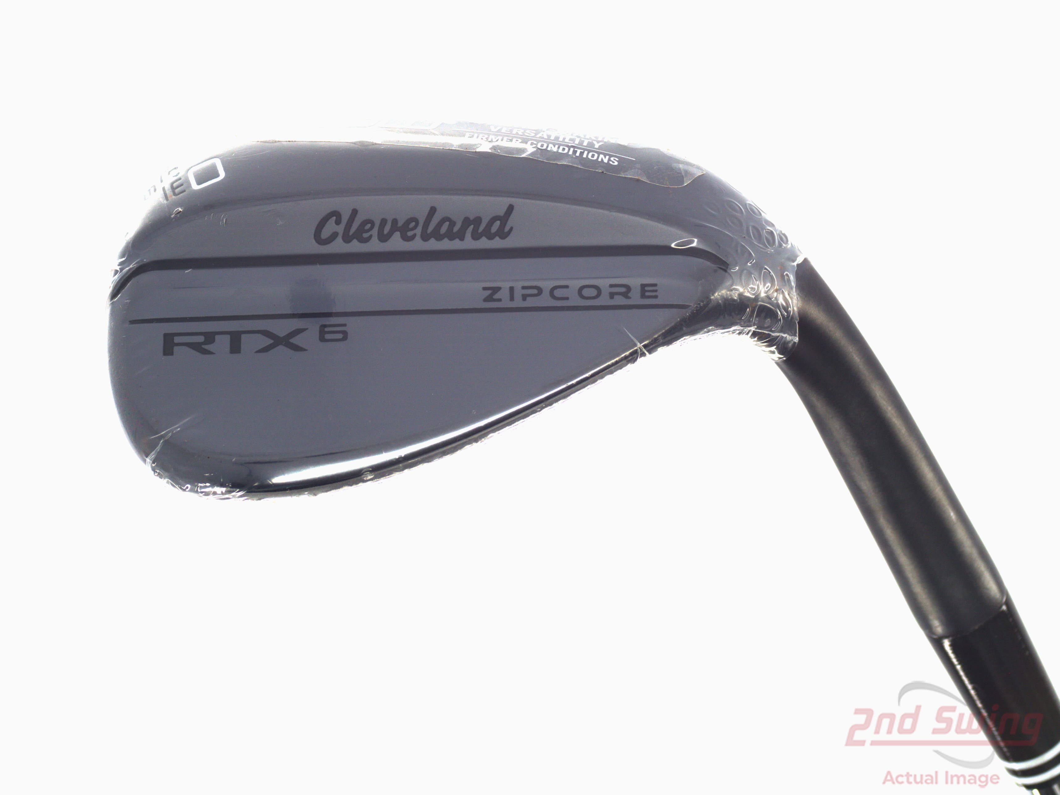 Cleveland RTX 6 ZipCore Black Satin Wedge | 2nd Swing Golf