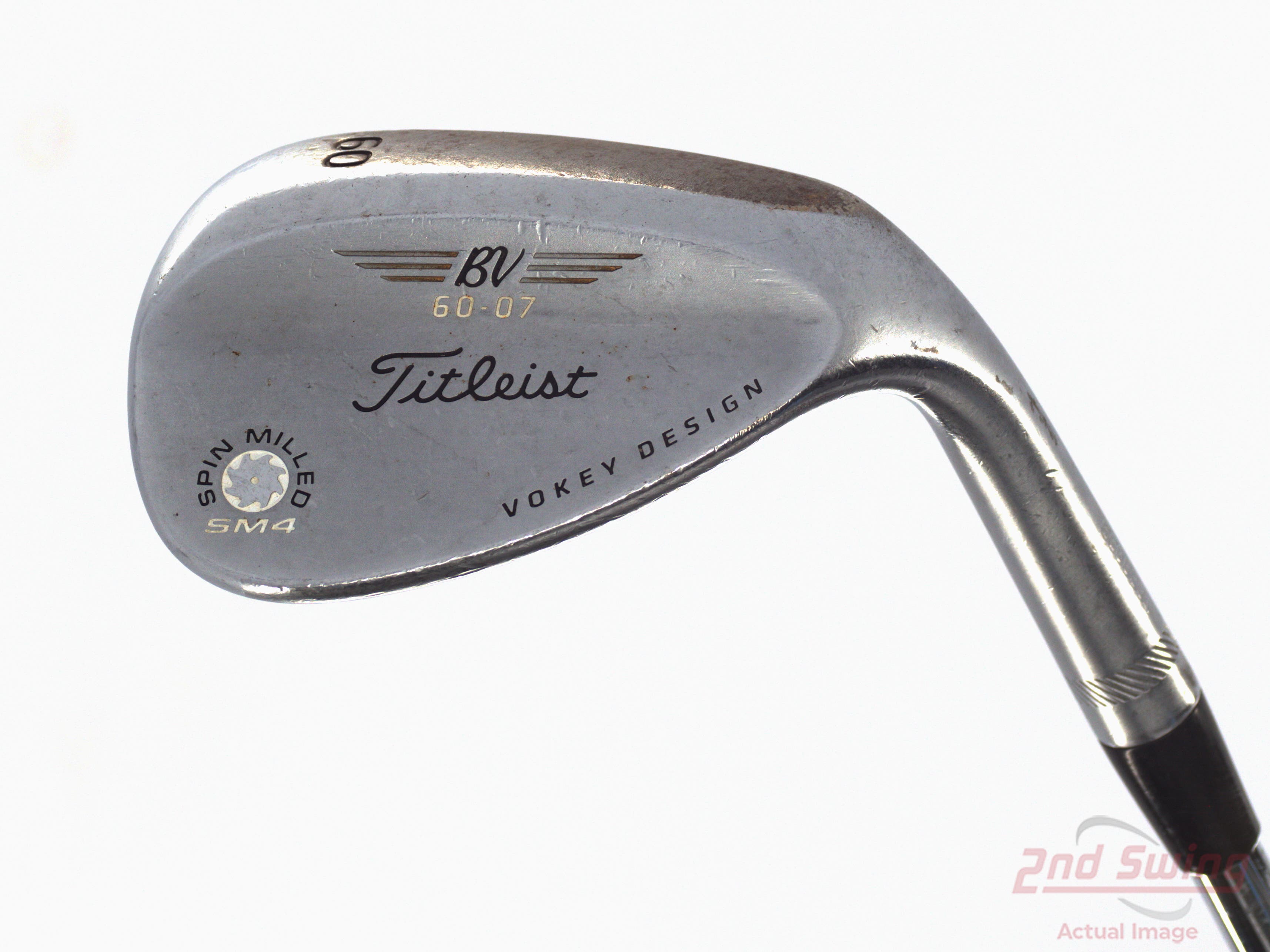 Titleist Vokey Spin Milled SM4 Chrome Wedge | 2nd Swing Golf