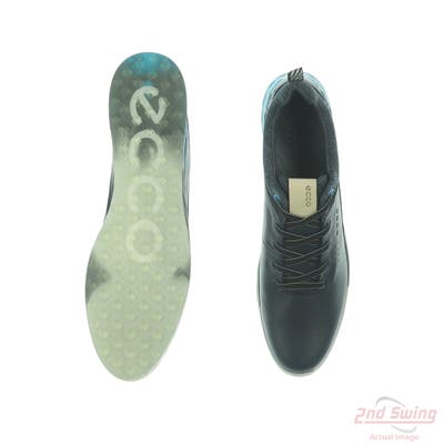New Womens Golf Shoe Ecco S-Three Spikeless 7-7.5 Navy MSRP $190 102903