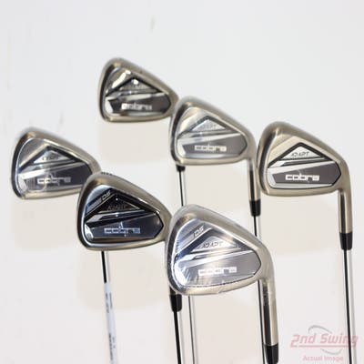 Cobra DS-ADAPT Iron Set 5-PW FST KBS Tour Lite Steel Stiff Right Handed -1/4"