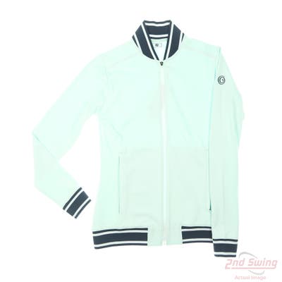 New W/ Logo Womens Footjoy Full Zip X-Small XS Blue MSRP $160 38921