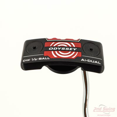 Odyssey Ai-DUAL Double Wide 1/2 Ball Putter Steel Right Handed 35.0in