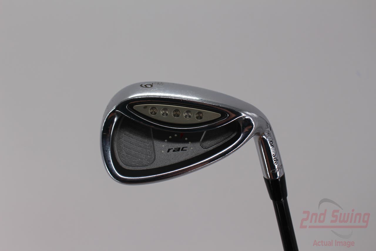 TaylorMade Rac CGB Single Iron Pitching Wedge PW Stock Graphite Shaft Graphite Uniflex Right Handed 35.75in