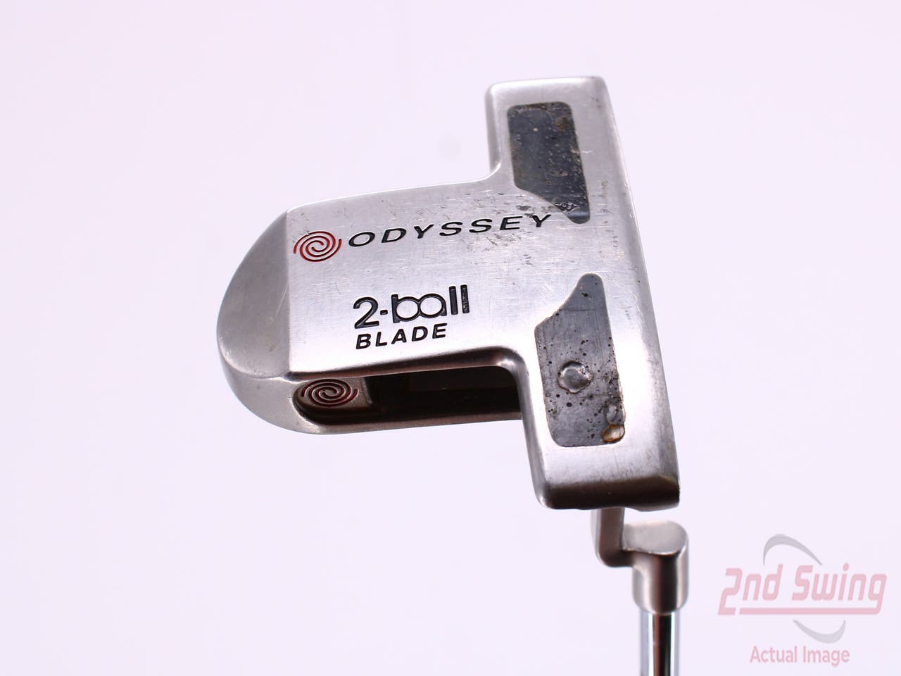 Odyssey White Hot 2-Ball Blade Putter Steel Right Handed 34.25in
