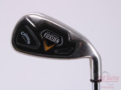 Callaway Fusion Single Iron 6 Iron Nippon NS Pro 990GH Steel Stiff Right Handed 37.5in
