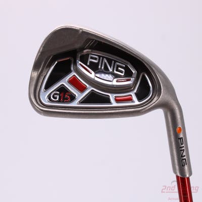 Ping G15 Single Iron 7 Iron Ping TFC 149I Graphite Regular Right Handed Orange Dot 36.75in