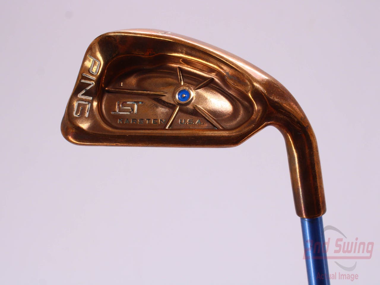 Ping ISI Beryllium Copper Single Iron 7 Iron Ping ULT 50I Ladies Graphite Ladies Right Handed Blue Dot 35.25in
